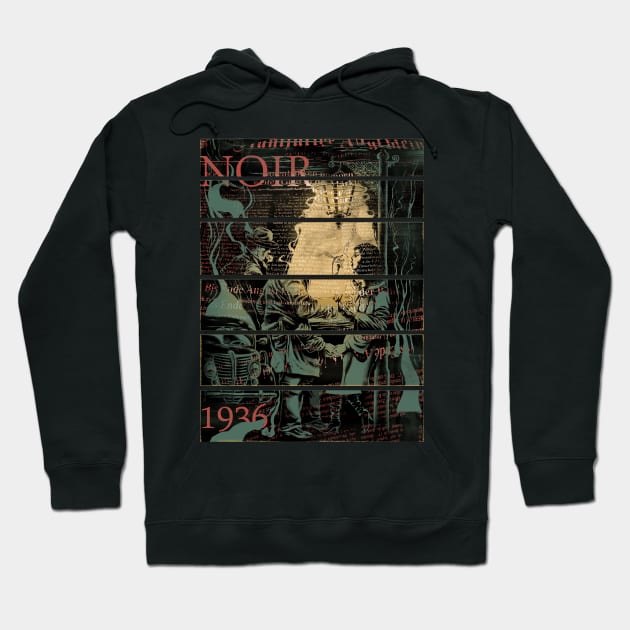 Noir 1936 Hoodie by RicoMambo